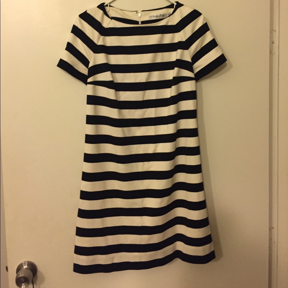 Christian Dior Striped Shift dress
